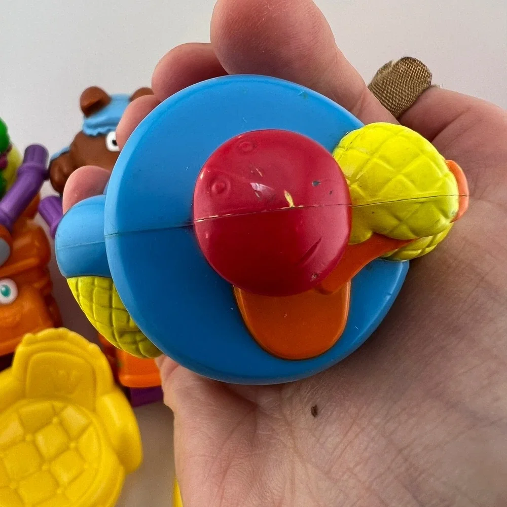 Fisher Price Little People Wonder Pets Wheelies Figure & Chair‎ Lot Turtle Moose